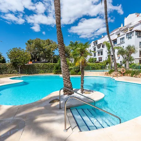 公寓 Jardines Puerto Banus - Elegance And Comfort In Marbellas Heart 马尔韦利亚